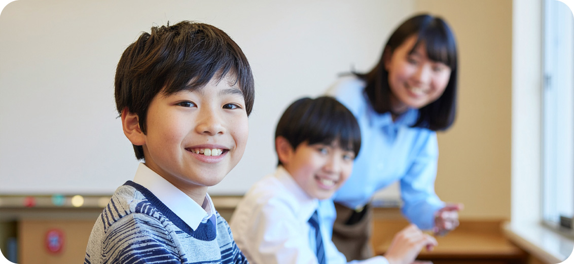 パソコンを楽しむお子様